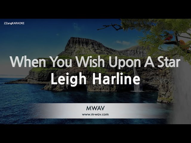 Leigh Harline-When You Wish Upon A Star (Karaoke Version) Chords - Chordify