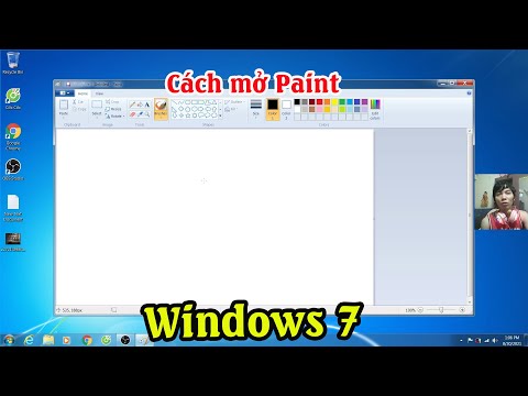 Cách mở paint trên máy tính win 7 | Cách tải paint trên máy tính