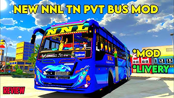 🎀🥰NEW NNL TN PVT BUS MOD RELEASED AND DOWNLOAD 😇 || #bussid #bus #bussidreviews #busreview #mod