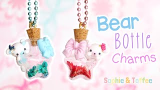 Kawaii Bear Bottle Charms│Sophie & Toffee Pixie Box Tutorial