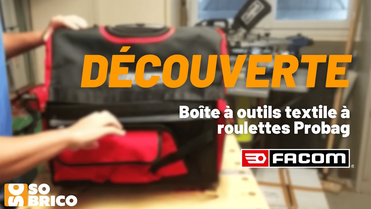 Boîtes à outils Toolbox 595x281x260mm - capacité 25L FACOM