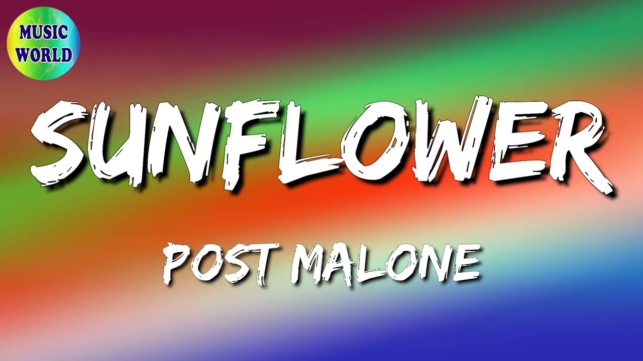 🎧 Post Malone - Sunflower (Lyrics) auf YouTube ansehen 🎧 Post Malone - Sunflower (Lyrics) auf YouTube ansehen