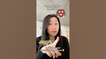 FREE Harvard Courses (data science, coding, and more) 🙂‍↕️📚💻 #harvard #onlinecourses #course