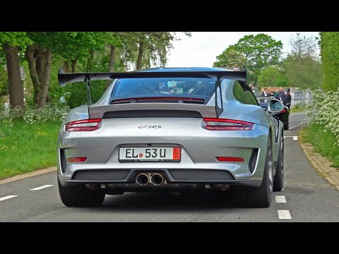 Porsche 911 GT3 RS, Cayman GT4, Turbo S Convertible & More Acceleration Exhaust SOUNDS!