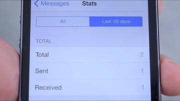 How to Keep Track of SMS Usage in iOS 7