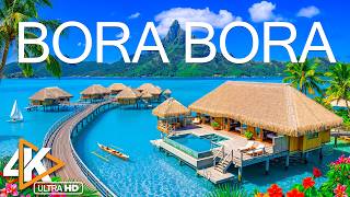 Celebrity Bora Bora 4K Drone Footage | Explore Stunning Overwater Villas and Crystal Lagoons With Deep House Profile
