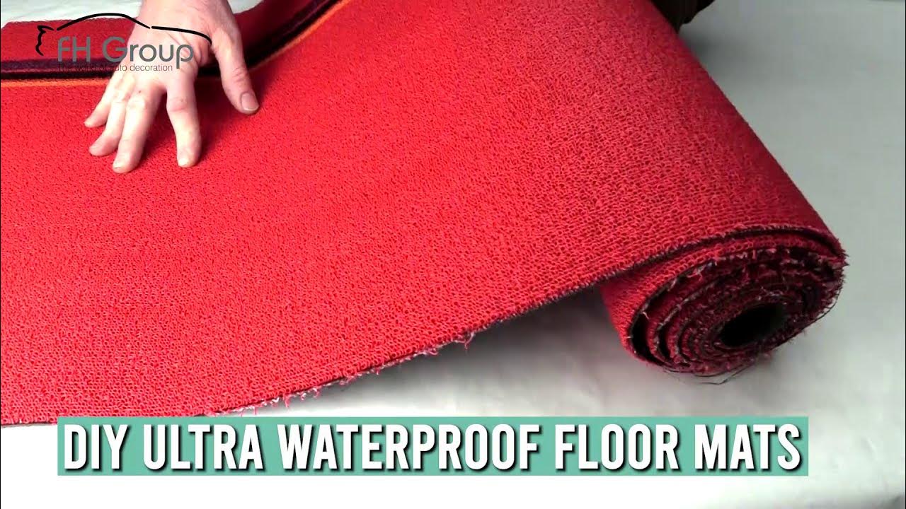 DIY Ultra Waterproof Trimmable Car Floor Mats for all Cars, Trucks, and  SUVs - FH Group® F12021 