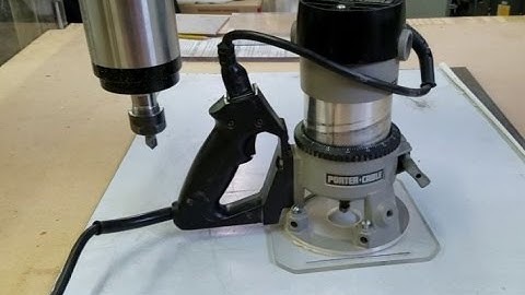 Why a spindle on my CNC....cuz silence is golden.