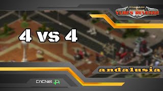 Andalusia map | 4vs4 | Command & Conquer: Red Alert 2 Yuri's Revenge | cncnet
