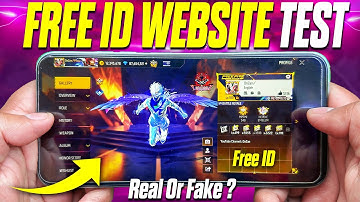 I Tested Free Fire Free ID Website – Scam or Real?