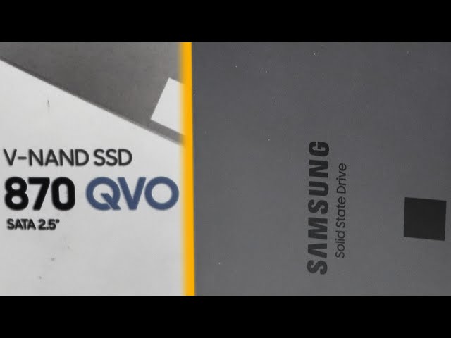 Samsung 870 QVO - High capacity promises but disappointing