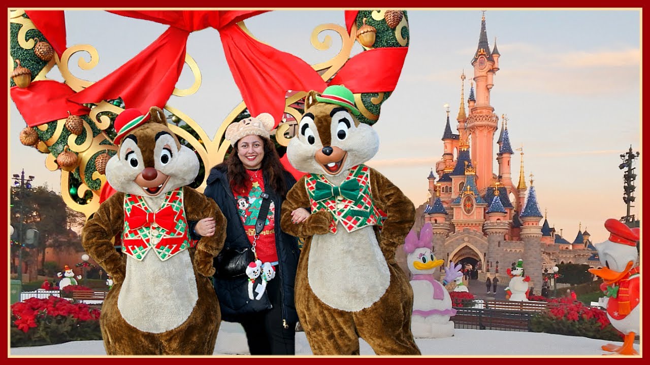 Disneyland Paris CHRISTMAS Characters | Full Guide 2024🎅🏻🎄