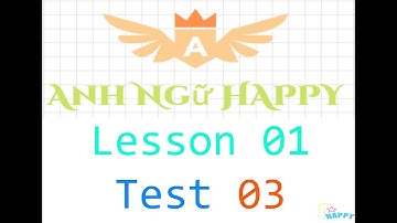 [Lesson 01] Listening TOEIC TEST 03 with HAPPY | Full HD | Transcript and Answer Key