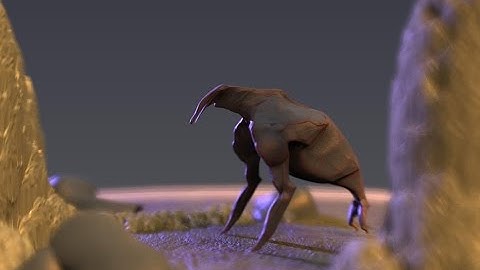 Making a creature with Subtractive sculpting in 3D Coat