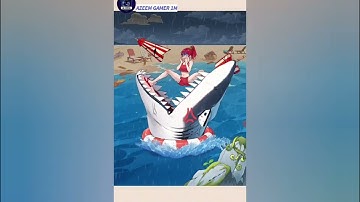 Brain Puzzle Tricky Quest Level 100 |Help The Girl Hold The Shark Mouth| Walkthrough Solution.