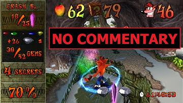 Crash Bandicoot 2 - 100% speedrun in 1:20:51 (single-segment) by MrBean35000vr