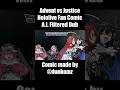 Advent vs Justice (Fan Comic A.I. Dub) #holoadvent #holojustice