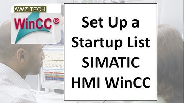 Set Up a Startup List SIMATIC HMI WinCC