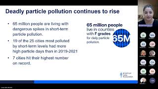 “State of the Air” 2024 Briefing for Partners by American Lung Association 218 views 1 month ago 44 minutes
