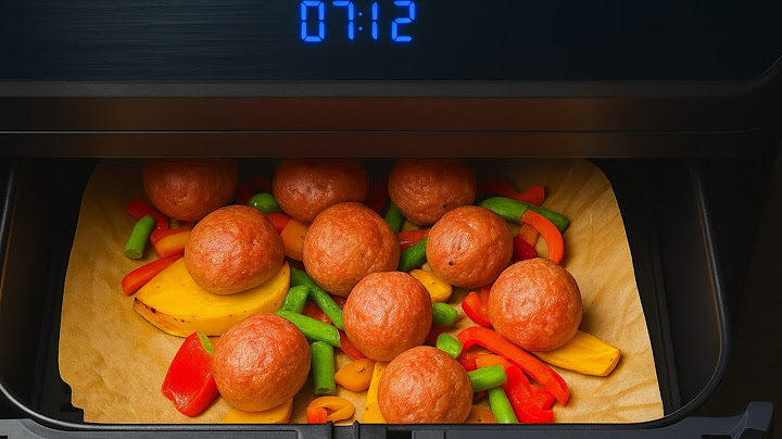 What Happens When You Put Minced Meat BALLS in the Air Fryer