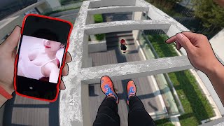 DON'T CHEAT ON YOUR ANGRY GIRLFRIEND ( Crazy Parkour POV Escape ) || Phim Parkour : Chạy Nhanh Lên screenshot 3