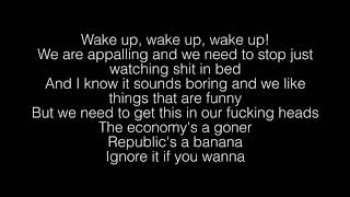 The 1975 - People (Lyrics Video)