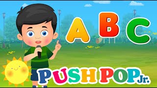 Your Abcs Push Pop Jr Kids Songs Learning Songs Nursery Rhymes