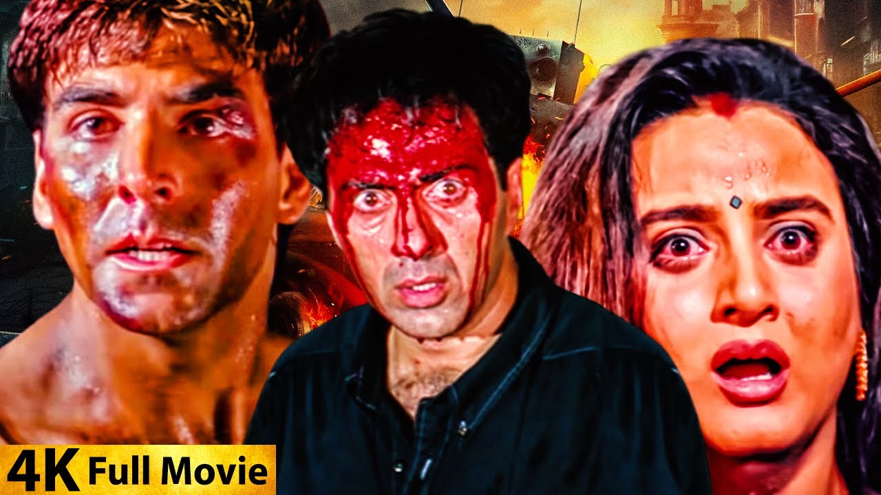 अक्षय कुमार और सनी देओल की जबरदस्त एक्शन हिंदी मूवी - BLOCKBUSTER ACTION HINDI MOVIE - Salaakhen