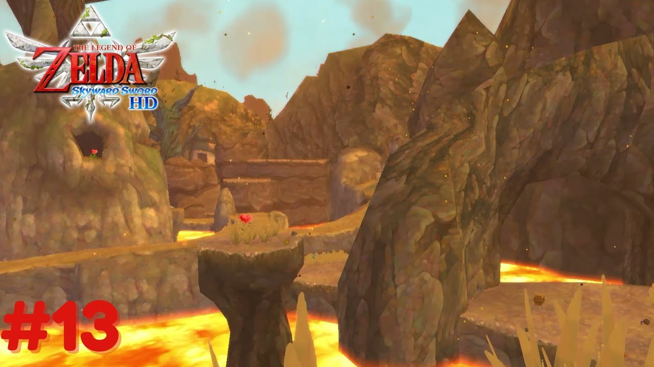 Let's Play Zelda Skyward Sword HD Part 13 Der Vulkan Eldin (German ...