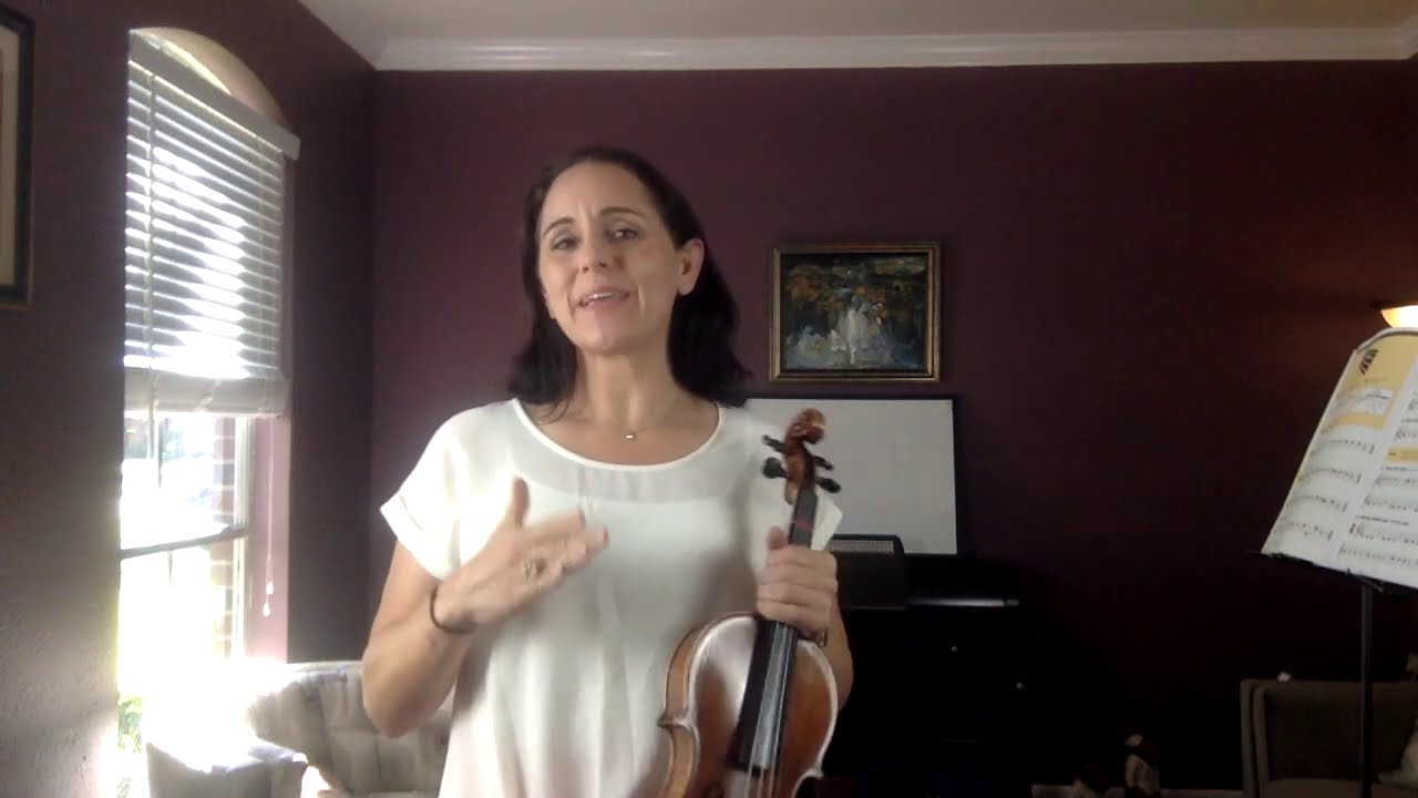 Beginning Orchestra Class Video #14 violin and viola - YouTube