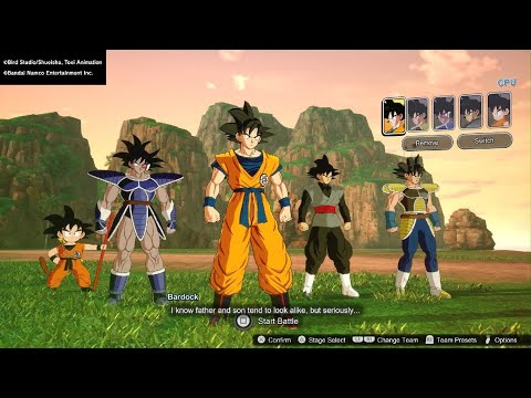 Goku suprised to see all different versions of him🤣😂