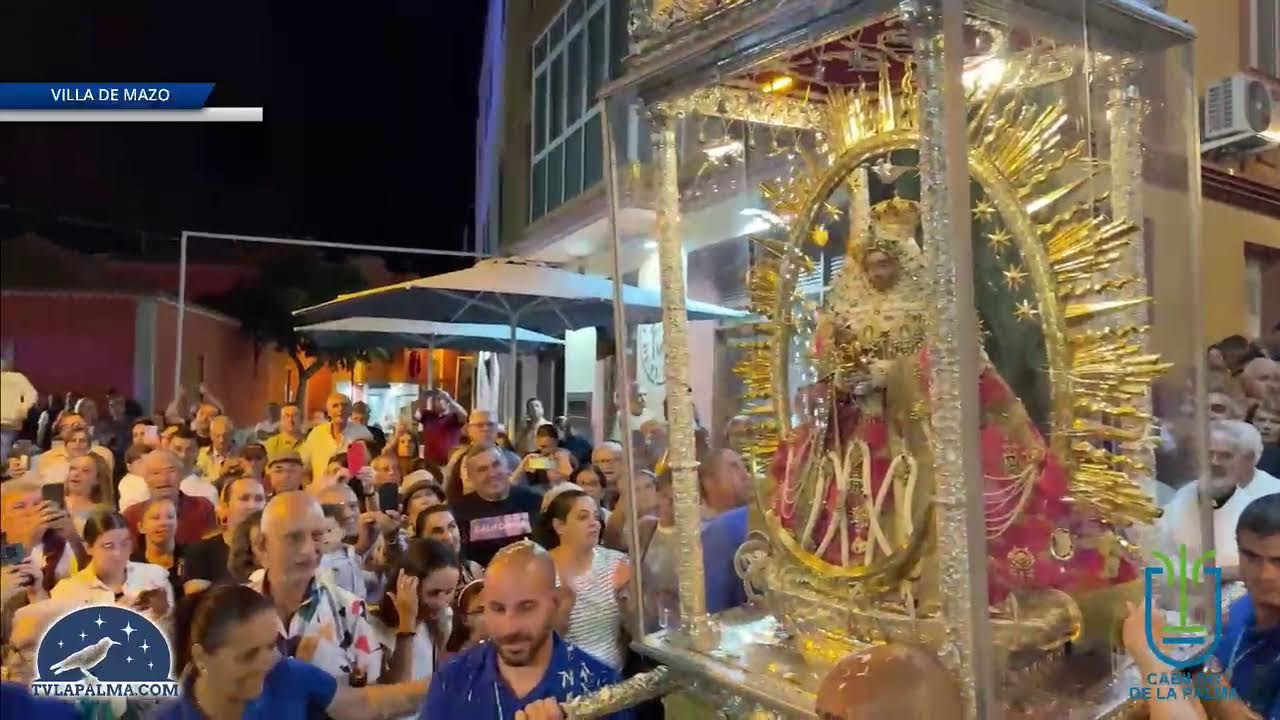 📺 TV La Palma en directo acompañando todo el recorrido de la Virgen de las Nieves