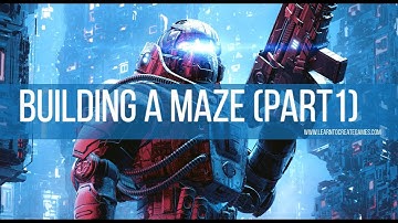 14 - 2D & 3D Game Development Tutorials | Unity from Zero to Proficiency | How to Build a 3d Maze