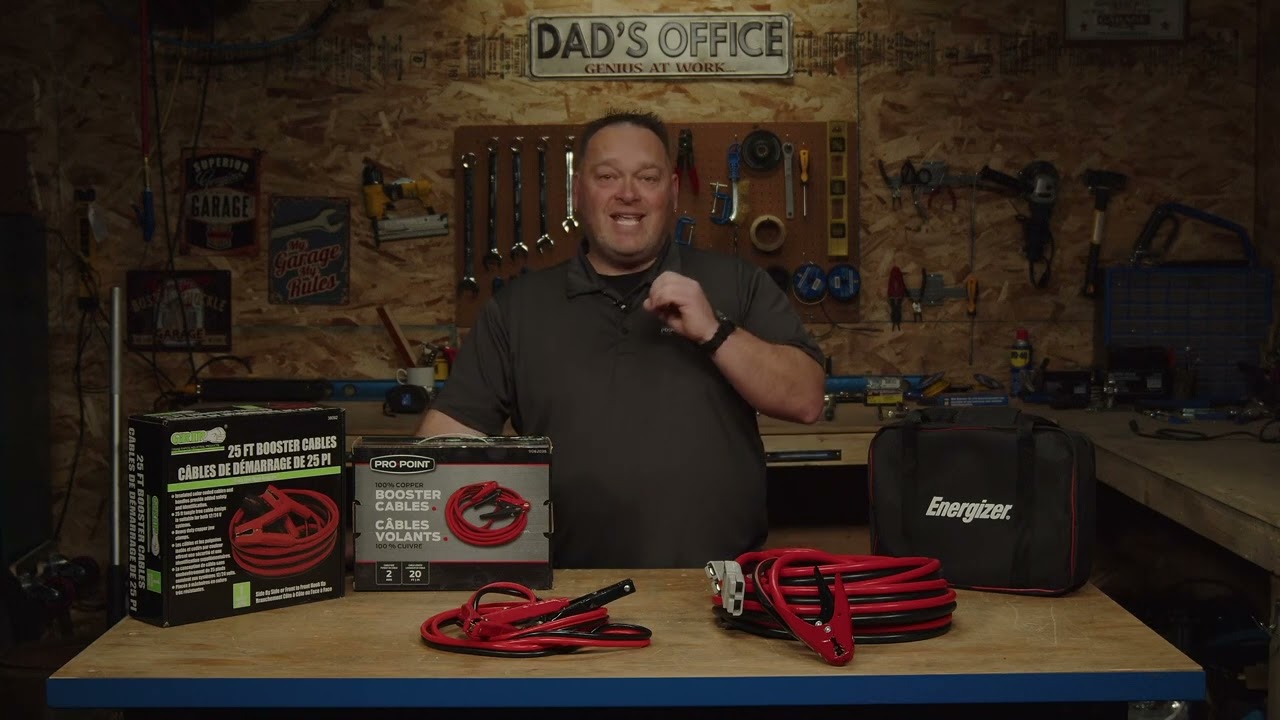 Tech Tips with Mike T - Winter Ready - Choosing the Right Booster Cables