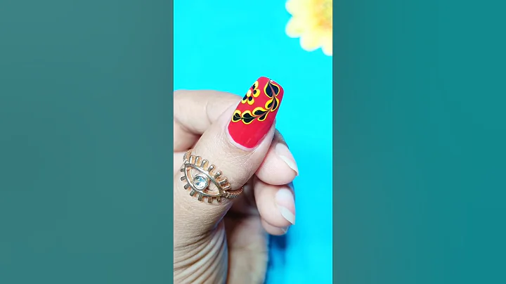 Best nail art at home 💅❣️ #youtubeshorts #shorts #viralshorts #nailart #naildesign #nailtutorial