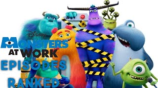 Monsters At Work Episodes Ranked- Bracket Fight