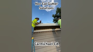 Gutter Replacement Carmichael CA Nor Cal Gutter Solutions#construction #gutters #carmichael #rain