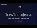 President Trump Participates in a Rose Garden Dinner