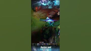 Zed vs Master Yi outplayed !! 🤯🔥🔥 | Syrian zed | League of Legends #lolshorts #shorts