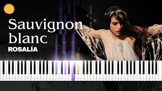 Sauvignon blanc · Rosalía (INTERMEDIO) I Piano tutorial