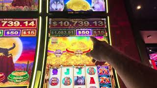 Triple pop on the new Wolf run slot machine ￼