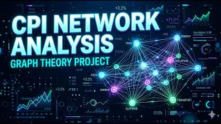 Consumer Price Index (CPI) Network Analysis using Python &amp; Graph Theory