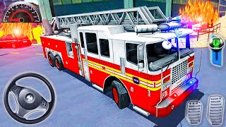 City Fire Truck Rescue Driver - 911 Emergency Firefighter Simulator - Android GamePlay screenshot 2