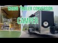 Epic Cargo Trailer to Luxury Camper Conversion: Full Walkthrough tour.