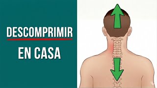 Así de fácil puedes descomprimir la cervical todos los días