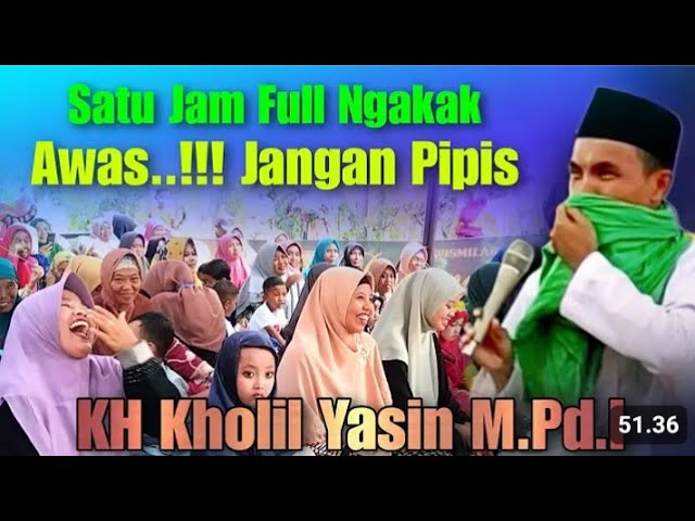 sakek keng tak jerreh || ceramah kh kholil yasin terbaru 2024 Live Bangkalan class=