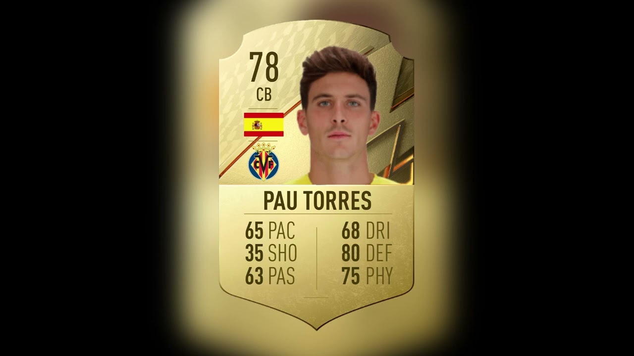 Pau Torres FIFA evolution