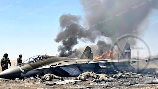 BATTLE IN THE AIR! 5 Russian SU-57 Fighter Jets Destroyed By US F-16s