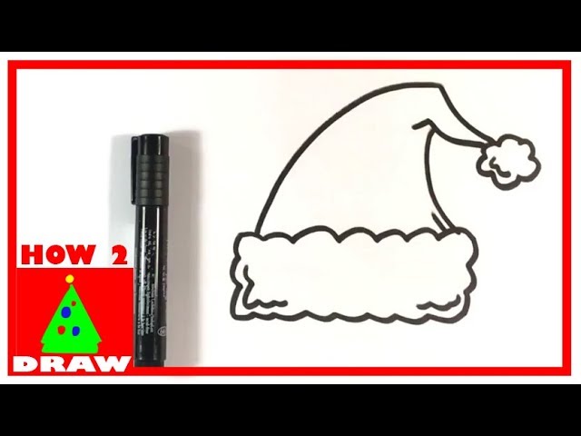 Santa Hat Christmas Cartoon Illustration Graphic by baunstudios · Creative  Fabrica