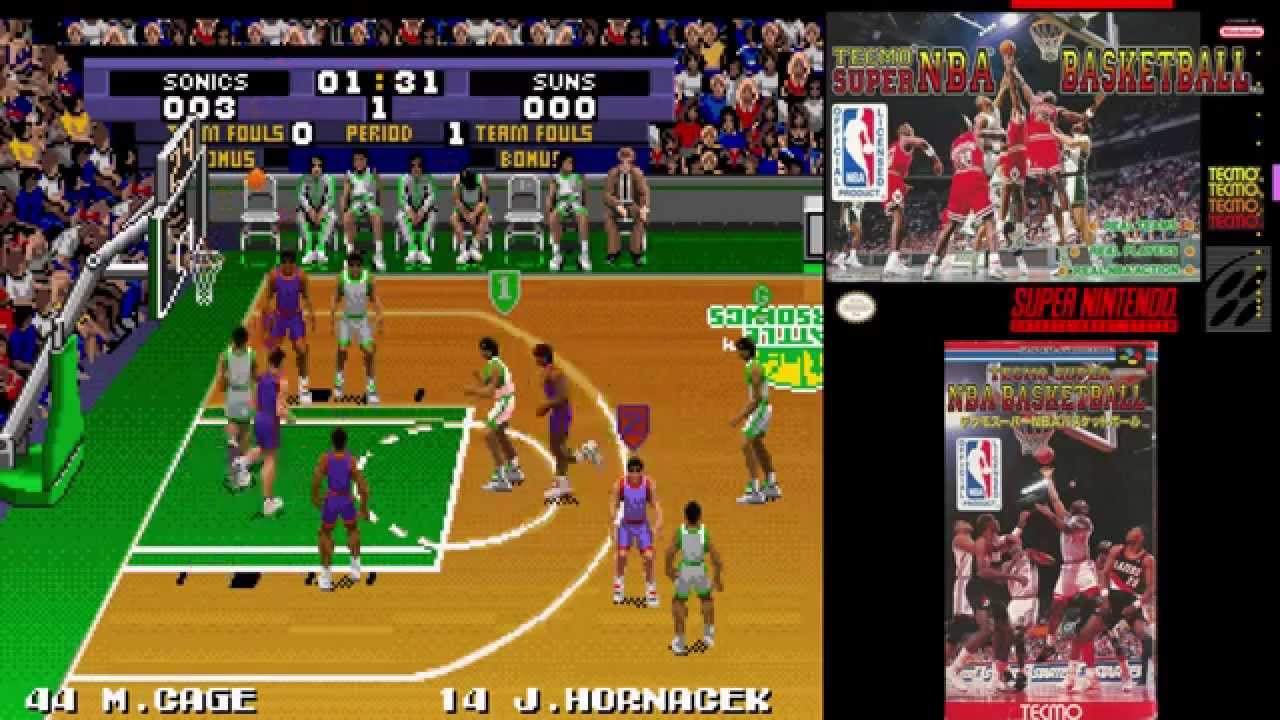 SNES A Day 167: Tecmo Super NBA Basketball - YouTube